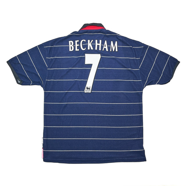 1999/00 Manchester United Beckham #7 Away Shirt (XL) Umbro