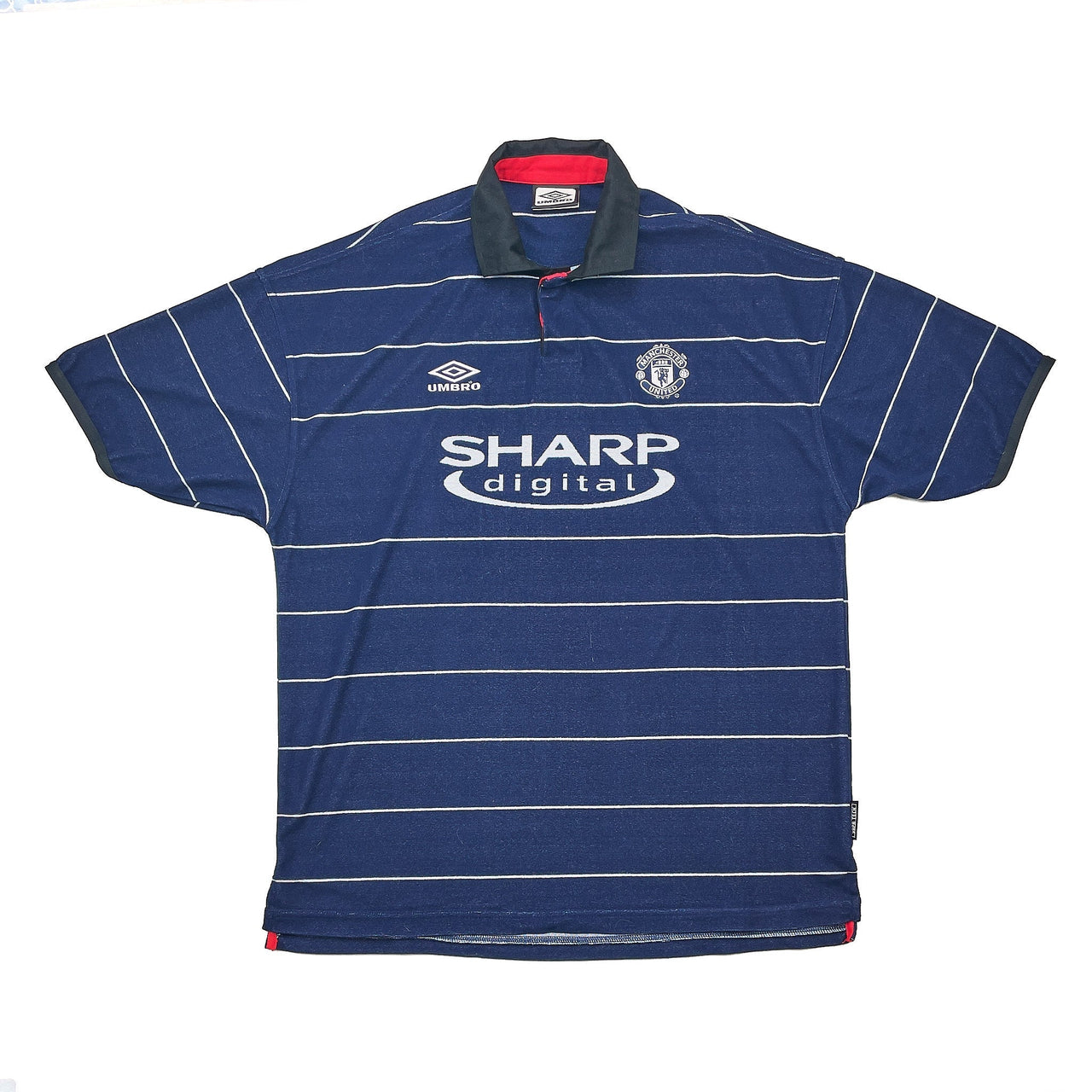 1999/00 Manchester United Beckham #7 Away Shirt (XL) Umbro