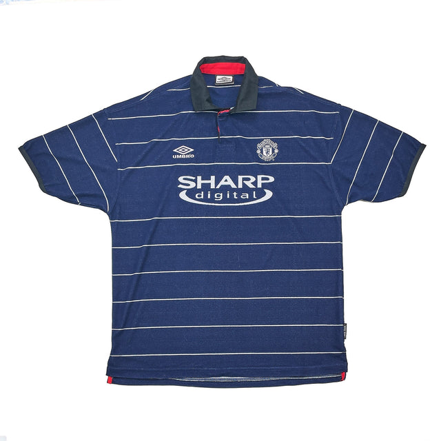 1999/00 Manchester United Beckham #7 Away Shirt (XL) Umbro