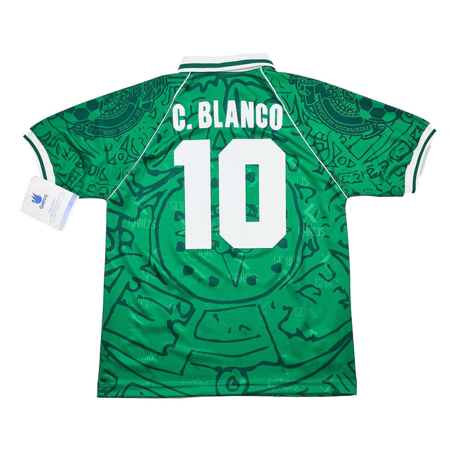 1999/00 MEXICO C.BLANCO #10 *BNWT* HOME SHIRT (M) GARCIS