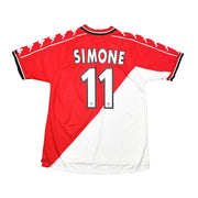 1999/00 Monaco Simone #11 Heimtrikot (XL) Kappa