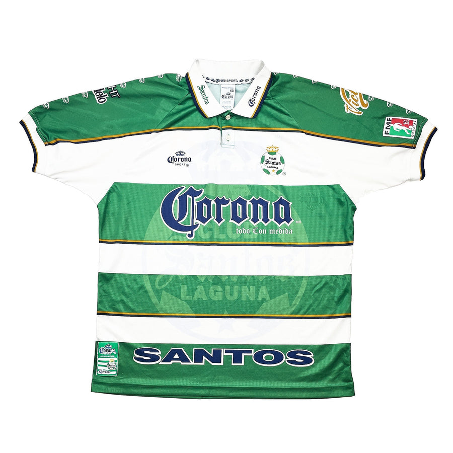 1999/00 Santos Laguna Heimtrikot (XL) Corona Sport
