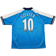 1999/01 Manchester City Goater #10 Heimtrikot (L) Le Coq
