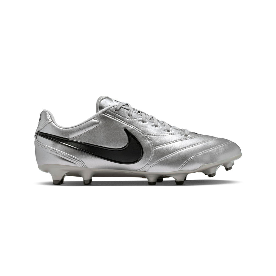 Nike Tiempo Ligera Pro FG Fußballschuhe - Metallic Silber/Schwarz