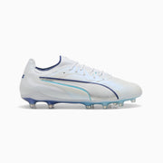 Puma King 20 Ultimate FG/AG Fußballschuhe - Puma Silber/Blue Jewel/Puma Schwarz