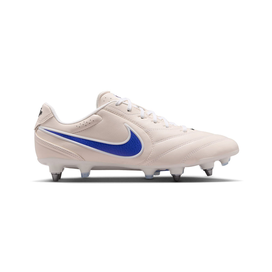 Nike Tiempo Ligera Low Pro SG Fußballschuhe – Kreide/Racer Blau/Weiß