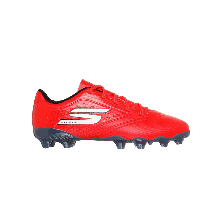 Skechers Razor 1.5 Kids FG Fußballschuhe - Rot/Schwarz