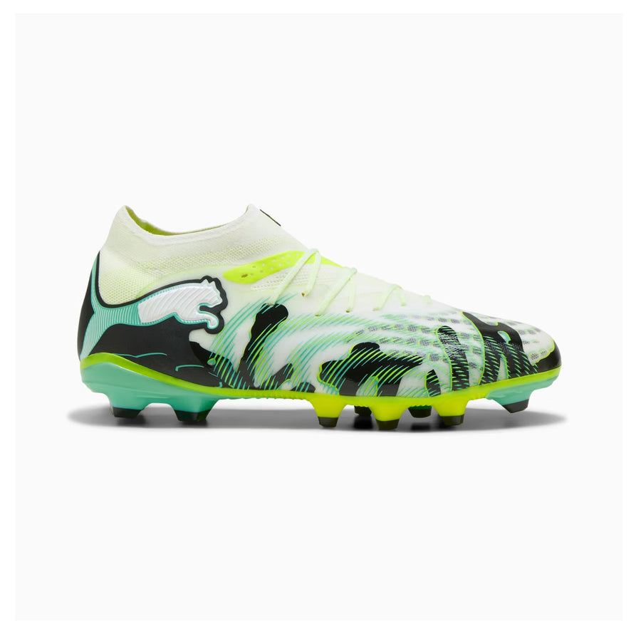 Puma Future 9 Pro Creativity FG/AG Fußballschuhe - Mint Jelly/Lux Lime/Puma White/Puma Black