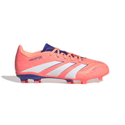adidas Predator 25 League FG/MG Jnr Fußballschuhe – Signal Coral/Ftwr White/Beam Orange