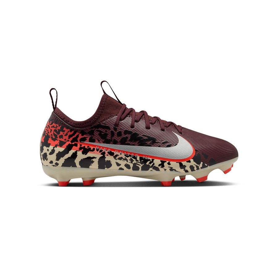 Nike Nike United Mercurial Zoom Vapor 16 Academy FG Jnr Fußballschuhe - Burgundy Crush/Metallic Silver