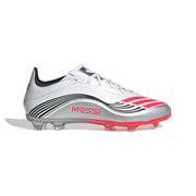 adidas F50 Elite Messi FG/AG Jnr Fußballschuhe - Ftwr White/Lucid Red/Silver Met.