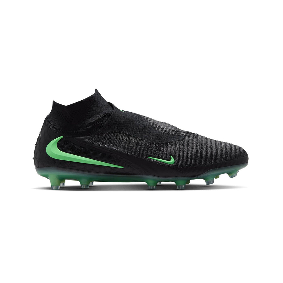 Nike Phantom 6 High Elite AG Fußballschuhe - Schwarz/Illusion Green/Schwarz