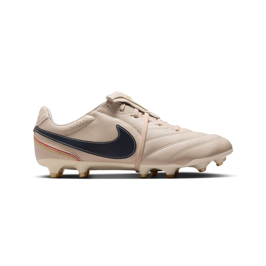 Nike Tiempo Ligera Pro FG FT Football Boots - Pearl White/Dark Obsidian
