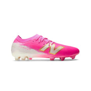 New Balance Furon V8 Elite FG Fußballschuhe - Pink Heat/Sea Salt/Gold Metallic
