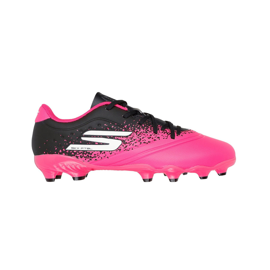 Skechers Razor 1.5 Kinder FG Fußballschuhe - Pink/Schwarz