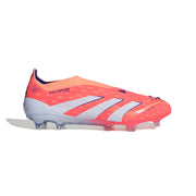 adidas Predator 25 Elite Laceless FG/AG Fußballschuhe – Signal Coral/Ftwr White/Beam Orange