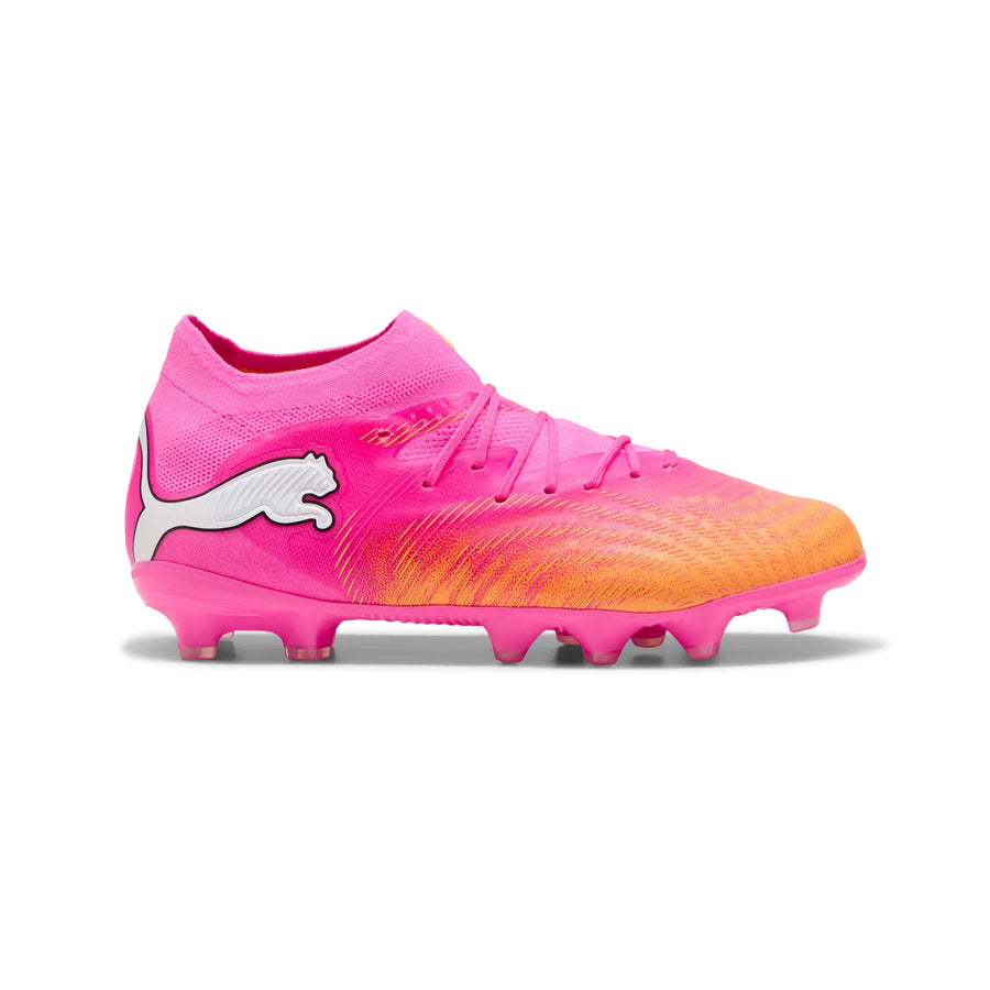 Puma Future 9 Pro FG/AG Jnr Fußballschuhe - Poison Pink/Sun Stream/Bright Aqua