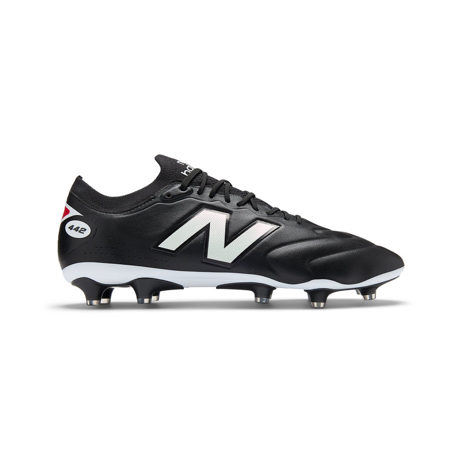 New Balance 442 V3 Elite Knit FG Fußballschuhe - Schwarz/Weiß