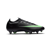 Nike Mercurial Vapor 17 Low Elite SG Fußballschuhe - Schwarz/Illusion Green/Schwarz