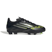 adidas F50 League FG/MG Jnr Fußballschuhe - Core Black/Iron Met./Lucid Lemon