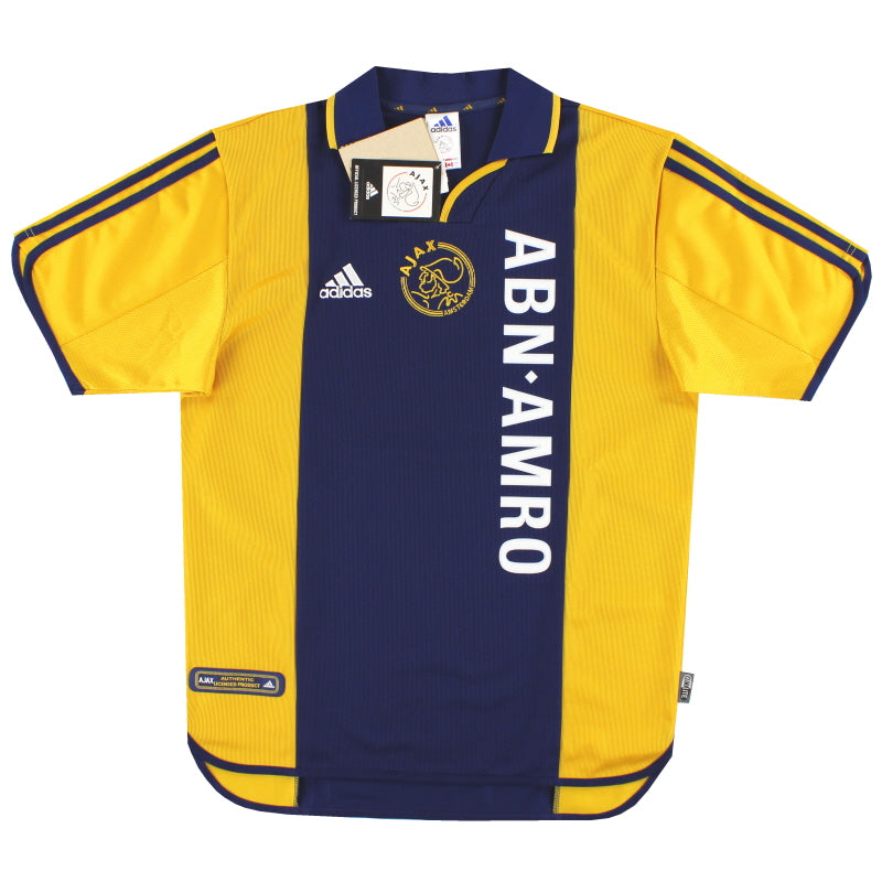 2000-01 Ajax adidas Centenary Auswärtstrikot *Neu mit Etikett* L