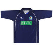 2000-02 Blackburn Kappa Auswärtstrikot XXL