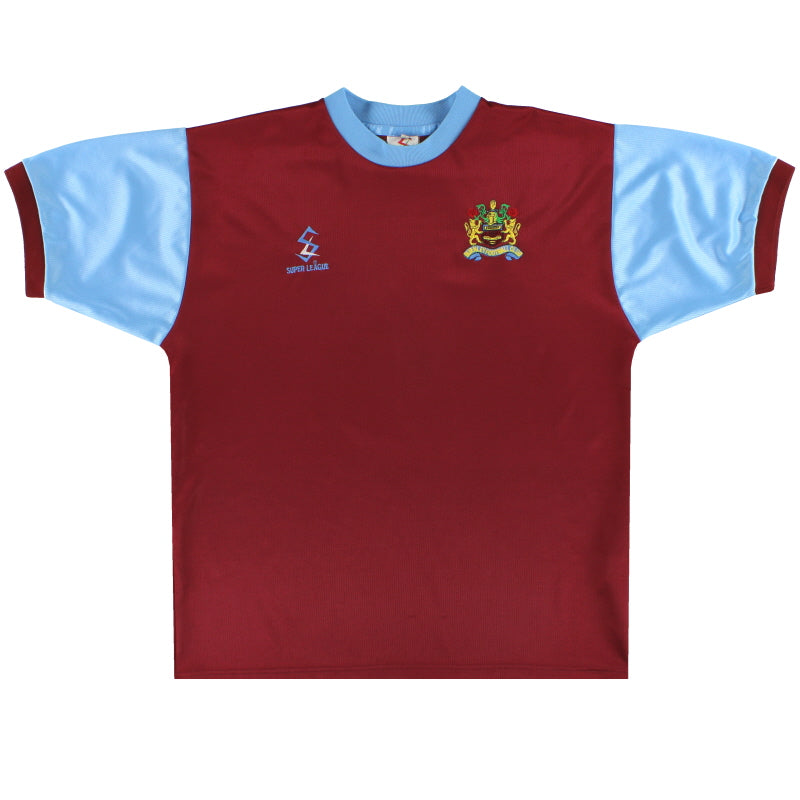 2000-01 Burnley Heimtrikot *Neuwertig* S