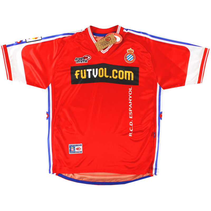 2000-01 Espanyol Auswärtstrikot *m/Etiketten* L