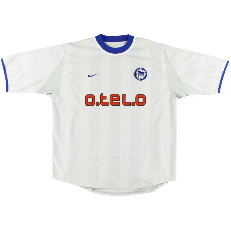 2000-01 Hertha Berlin Nike Auswärtstrikot XS