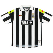 2000-01 Juventus Lotto Heimtrikot L XL