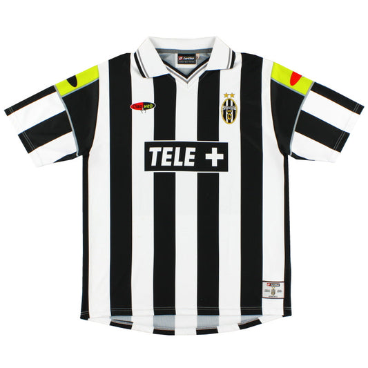 2000-01 Juventus Lotto Home Shirt L XL