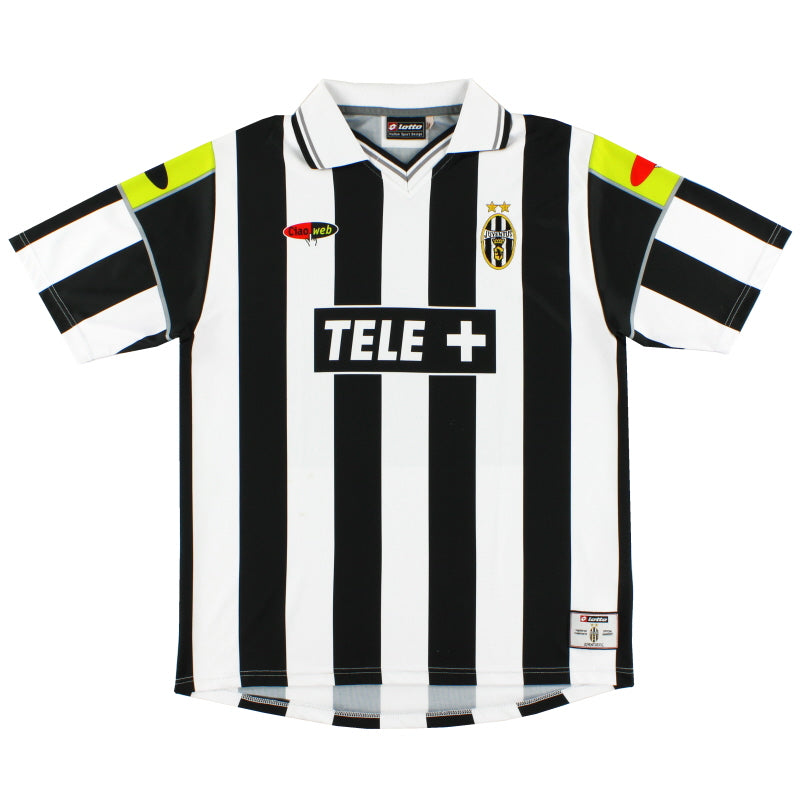 2000-01 Juventus Lotto Heimtrikot L XL