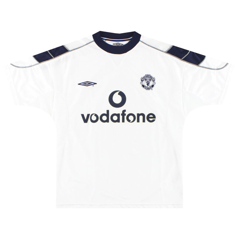 2000-01 Manchester United Umbro Auswärtstrikot *Neu* Y