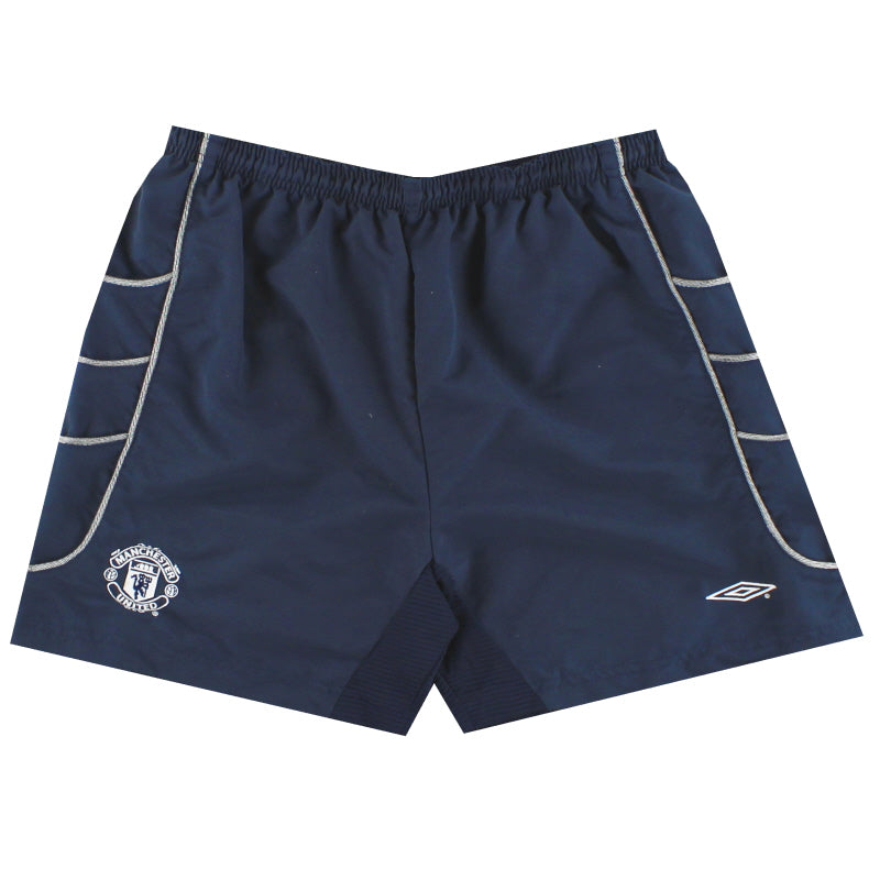 2000-01 Manchester United Umbro Auswärtsshorts S