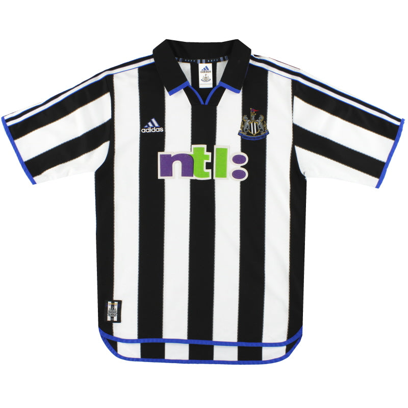 2000-01 Newcastle United adidas Heimtrikot L