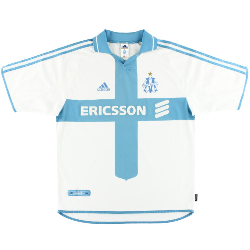 2000-01 Olympique Marseille adidas Heimtrikot S