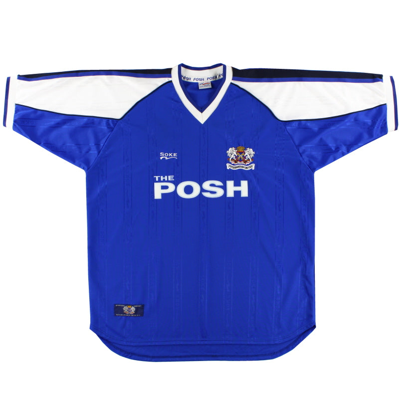 2000-01 Peterborough Heimtrikot L XL