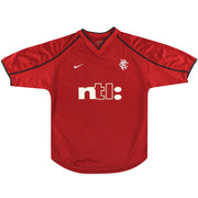2000-01 Rangers Nike Ausweichtrikot M