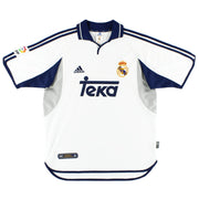 2000-01 Real Madrid adidas Heimtrikot XL