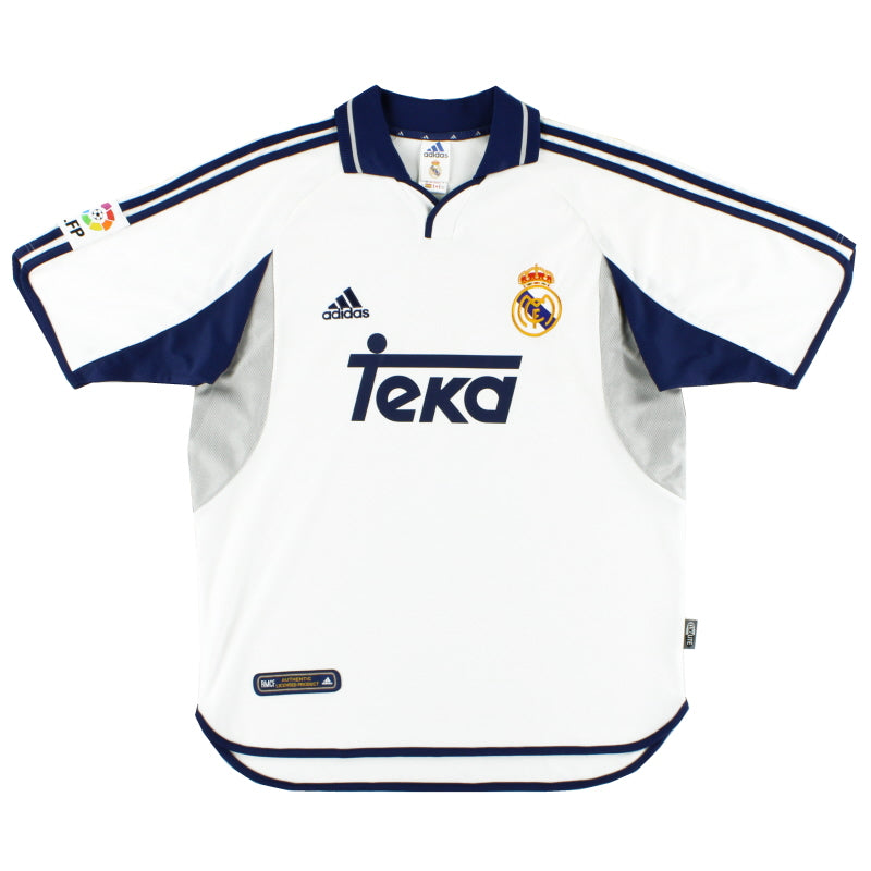 2000-01 Real Madrid adidas Heimtrikot XL