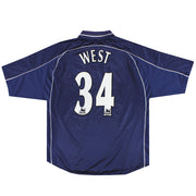 2000-01 Derby County Puma Auswärtstrikot West #34 XL