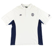 2000-01 Manchester United Umbro Polo Shirt L