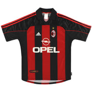 2000-02 AC Milan adidas Home Shirt L