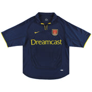 2000-02 Arsenal Nike Europäisches Trikot S