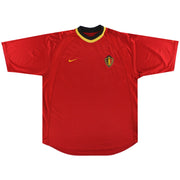 2000-02 Belgien Nike Heimtrikot XXL