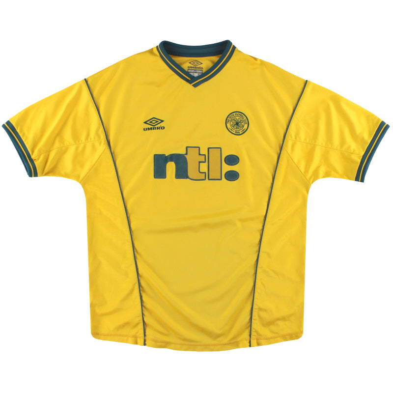 2000-02 Celtic Umbro Auswärtstrikot L