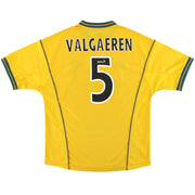 2000-02 Celtic Umbro Auswärtstrikot Valgaeren #5 M