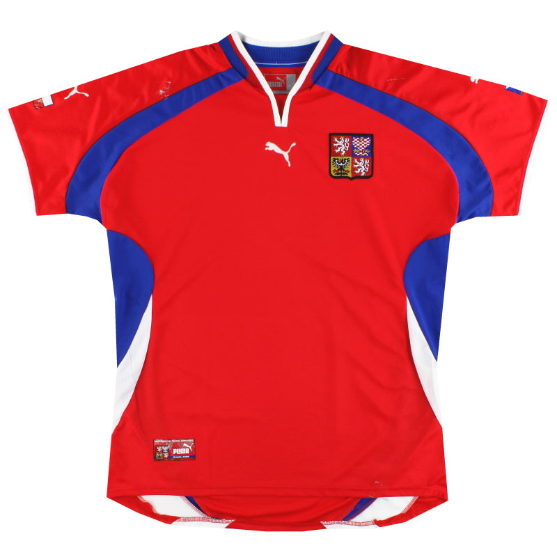 2000-02 Tschechien Puma Heimtrikot XL