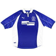 2000-02 Everton Puma Heimtrikot L