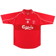 2000-02 Liverpool Reebok 'Cup Final' Heimtrikot *Neuwertig* L